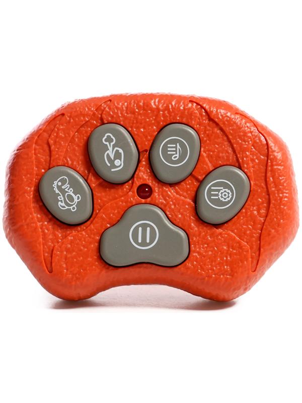 Динозавр «T-Rex», радиоуправление, эффект дыма, проектор, цвет МИКС