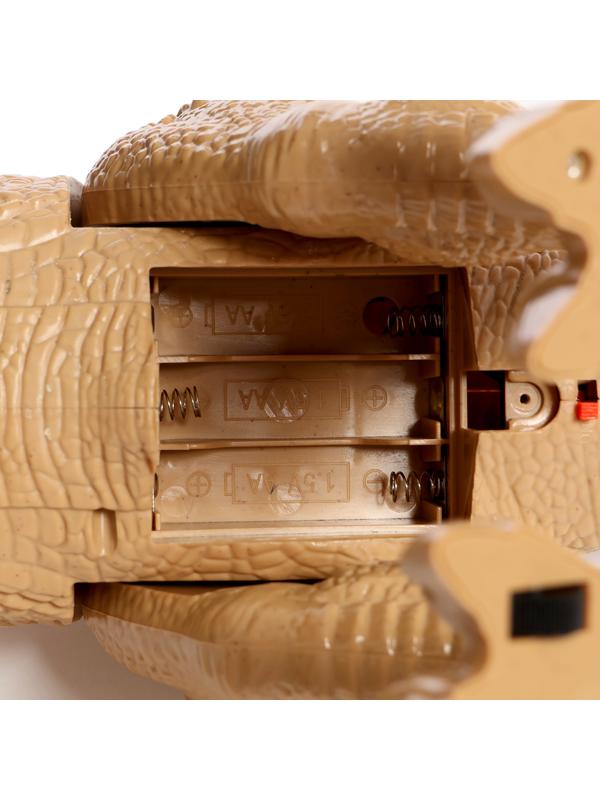 Динозавр «T-Rex», радиоуправление, эффект дыма, проектор, цвет МИКС