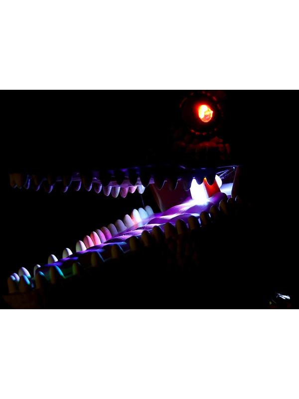 Динозавр «T-Rex», радиоуправление, эффект дыма, проектор, цвет МИКС