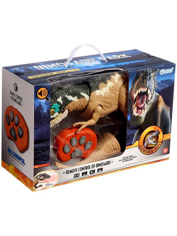 Динозавр «T-Rex», радиоуправление, эффект дыма, проектор, цвет МИКС