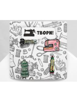 Набор значков (4шт) 