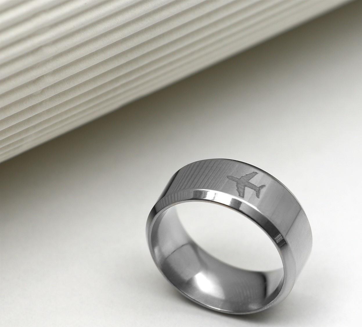 Набор кольцо и подвеска проекцией 