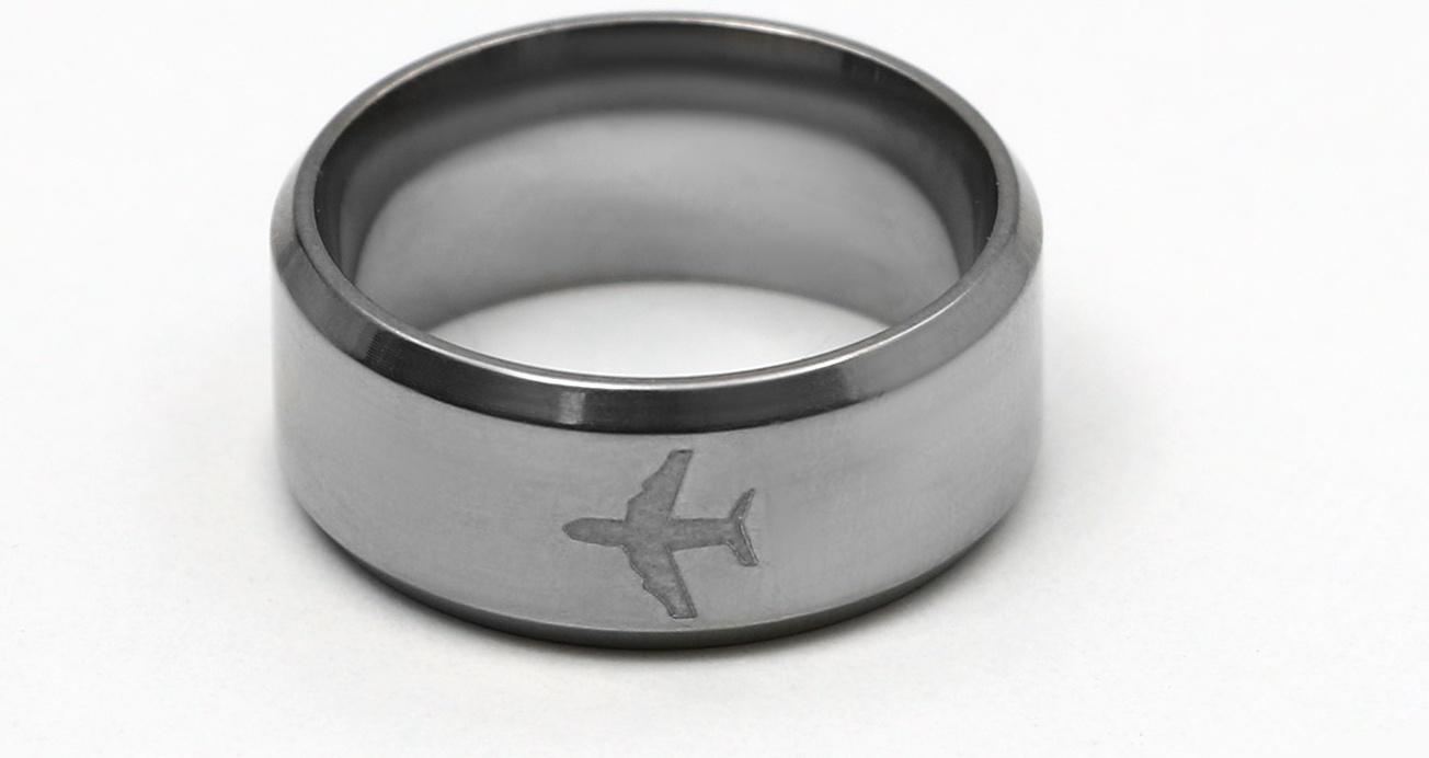 Набор кольцо и подвеска проекцией 