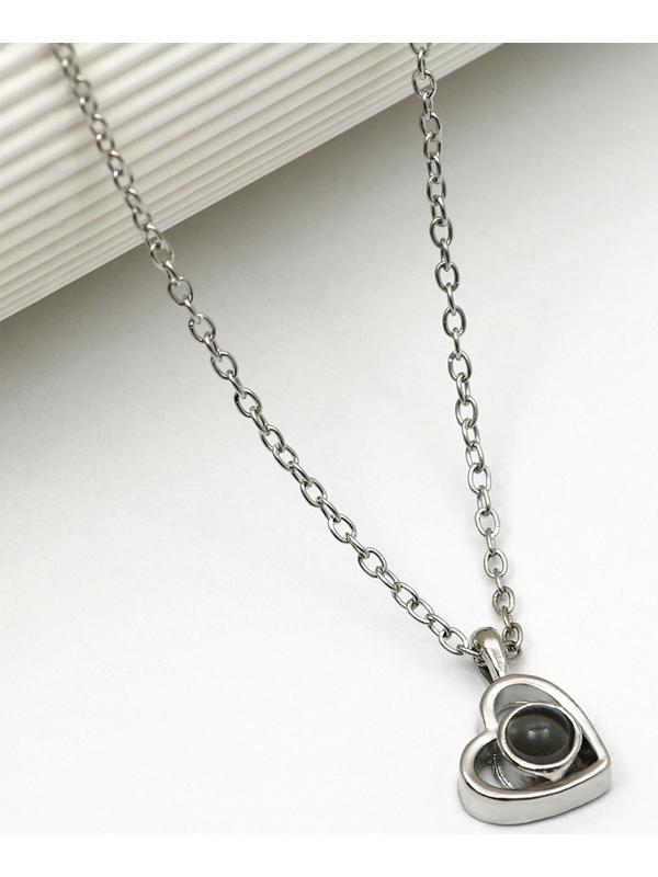 Набор кольцо и подвеска проекцией 