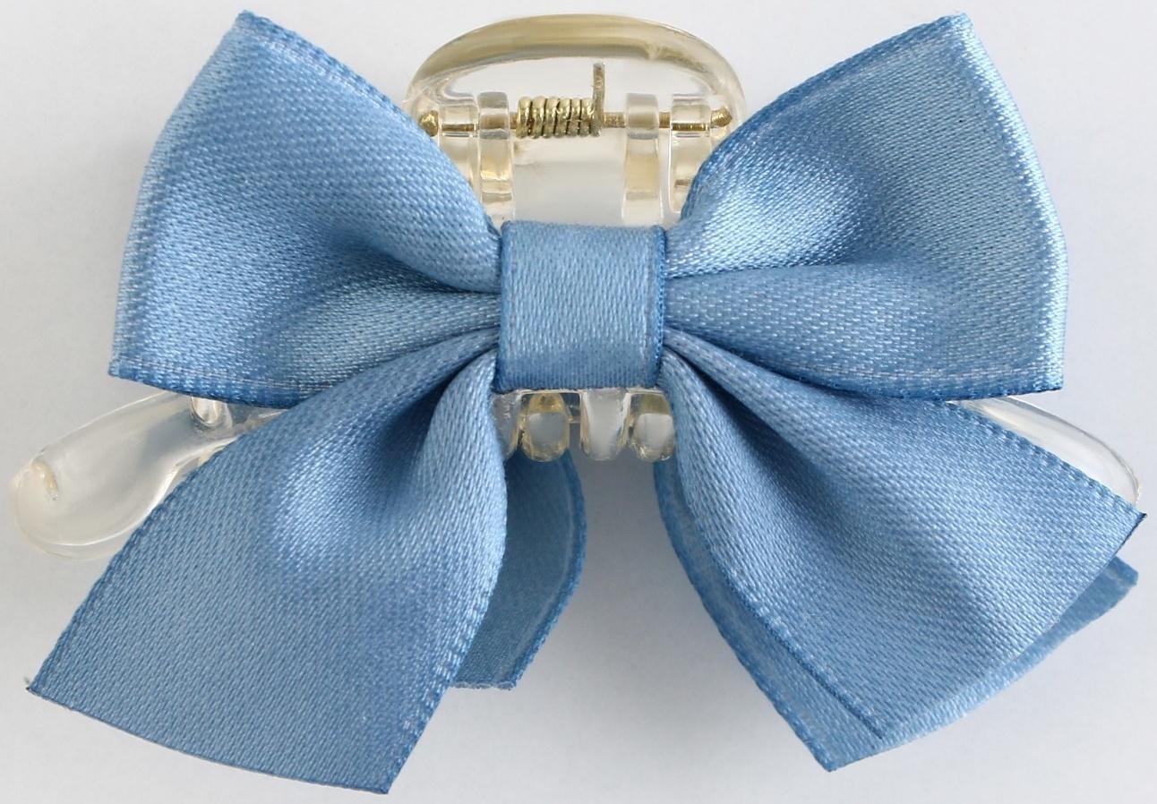 Краб для волос с текстильным декором 