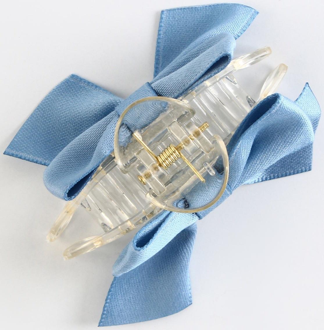 Краб для волос с текстильным декором 