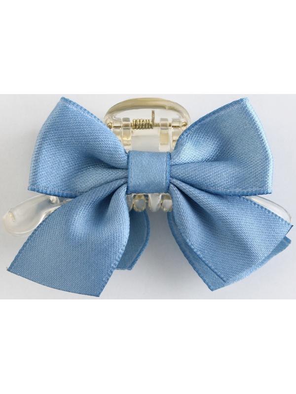 Краб для волос с текстильным декором 