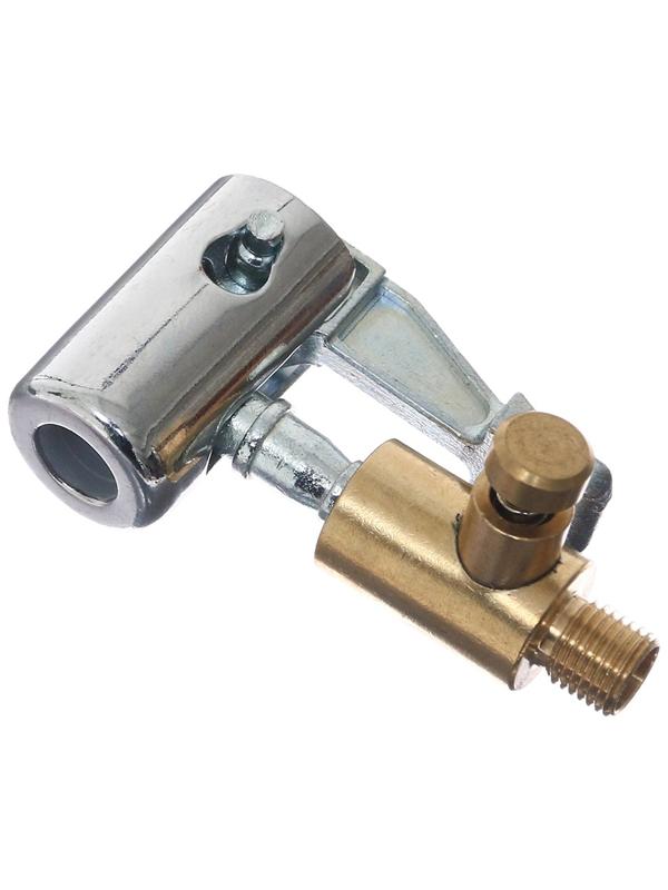 Наконечник насоса с сбросным клапаном, хром