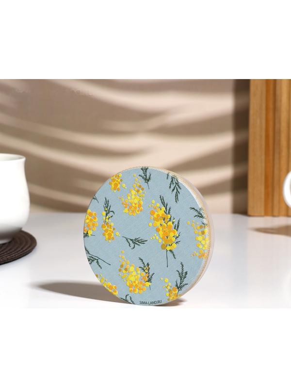 Бамбуковая крышка «Мимоза», 8.5 см