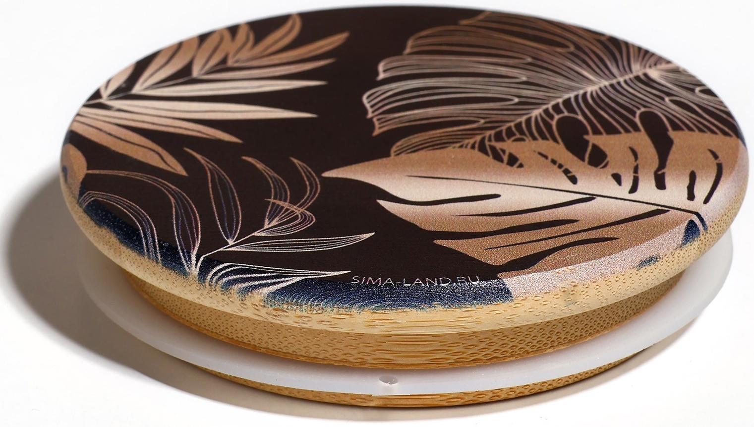 Бамбуковая крышка «Тропики», 8.5 см