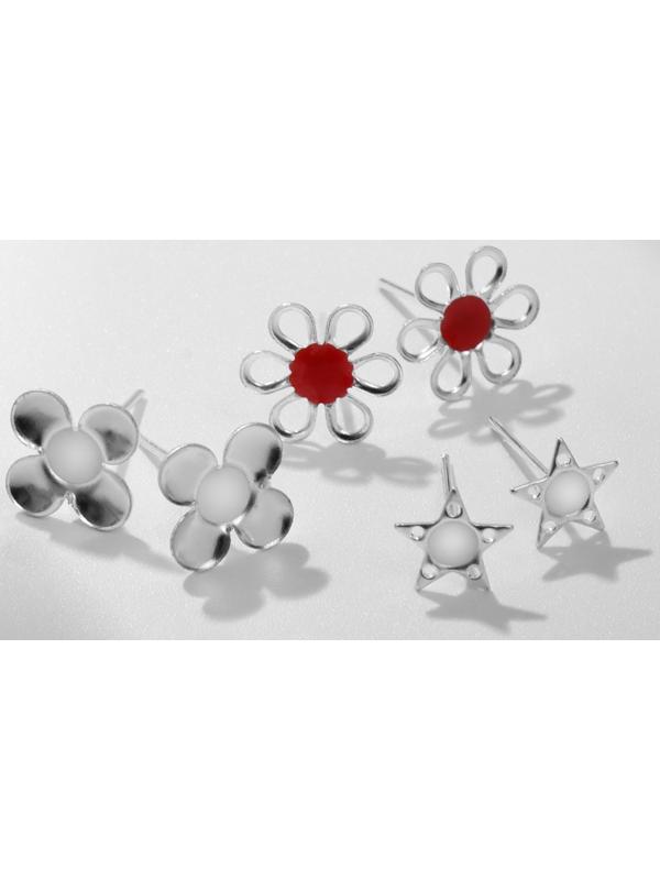 Пусеты в коробке 36 пар 