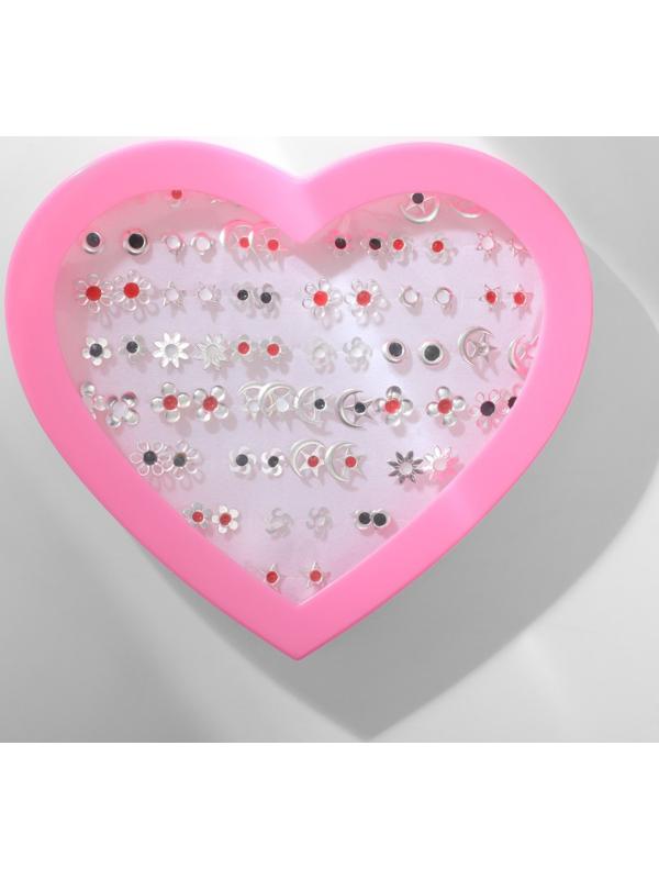 Пусеты в коробке 36 пар 