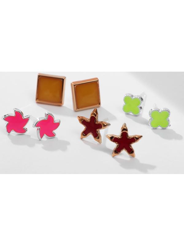 Пусеты в коробке 50 пар 