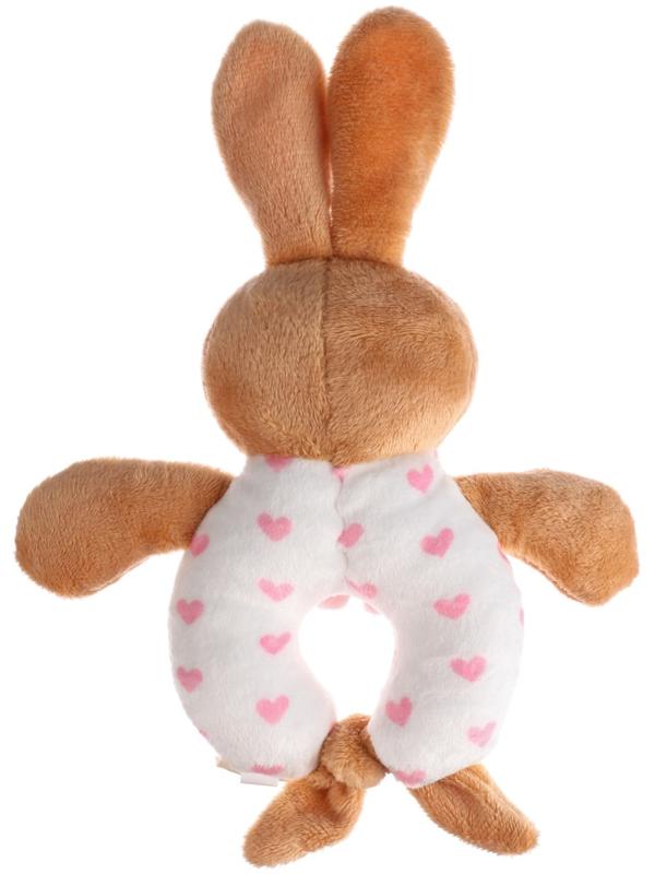 Погремушка мягкая «Зайка», от 3 мес., Mum&Baby