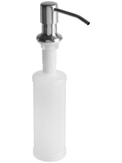 Дозатор для моющего средства ZEIN Z3615, 300 мл, на мойку, встраиваемый, сатин