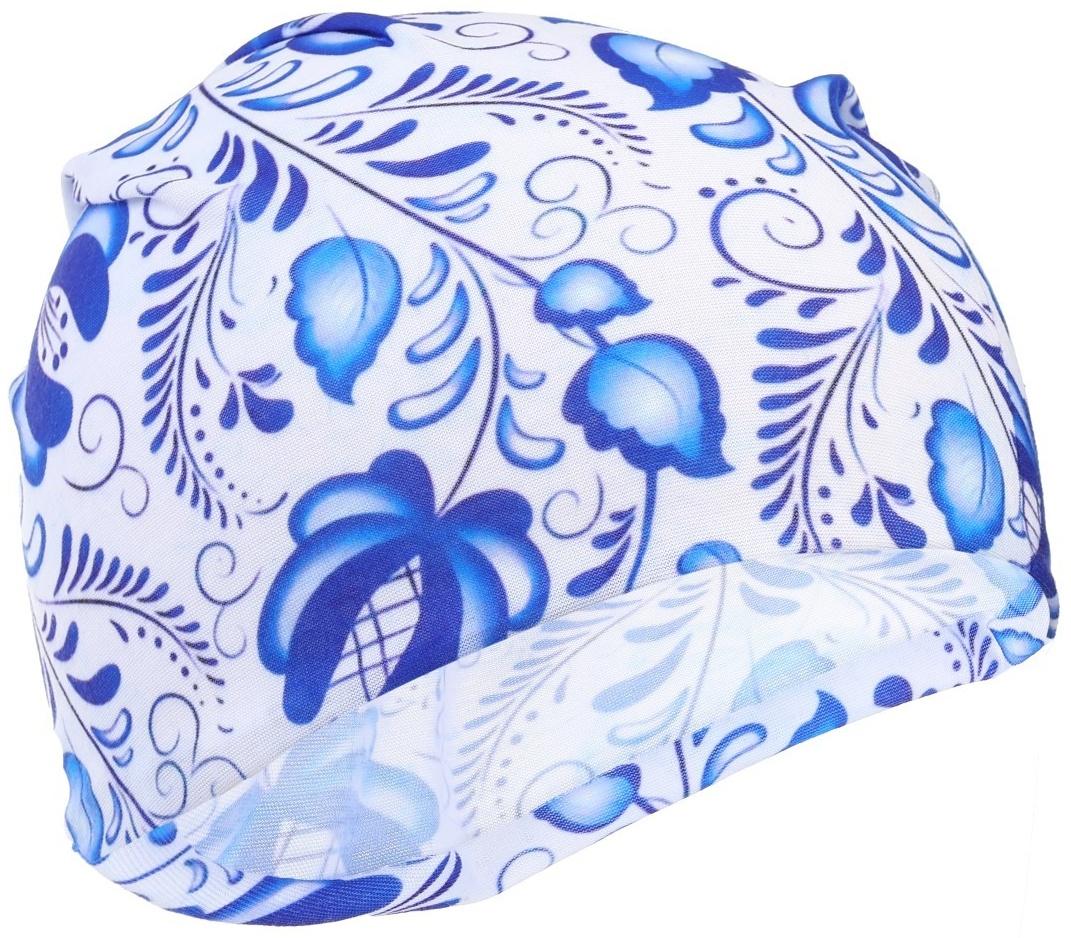 Бафф-маска для защиты от ветра Гжель