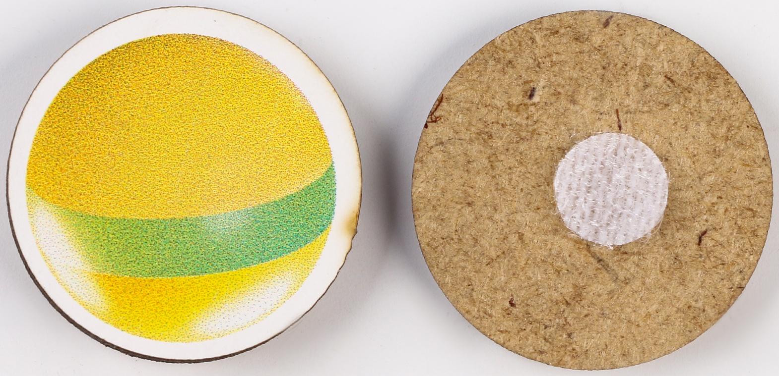 Вкладыши на липучках, цветняшки «Сортируем предметы» 20 элементов, на липучках, изучаем цвет