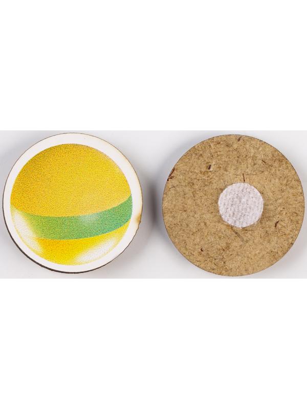 Вкладыши на липучках, цветняшки «Сортируем предметы» 20 элементов, на липучках, изучаем цвет