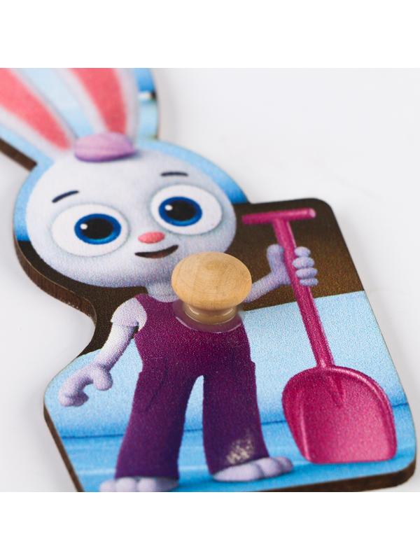 Вкладыши, цветняшки «Зимняя прогулка Зайчонка Скок»