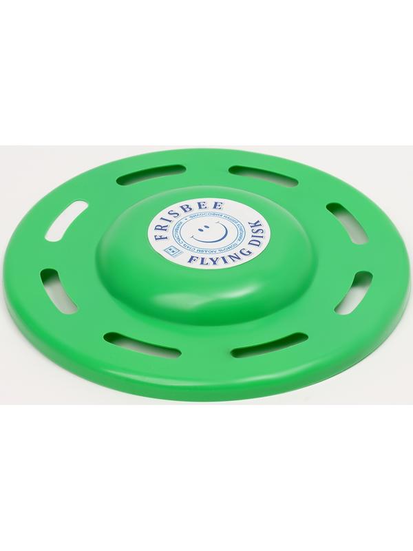 Летающая тарелка «Фигурная» зелёный, 20 см