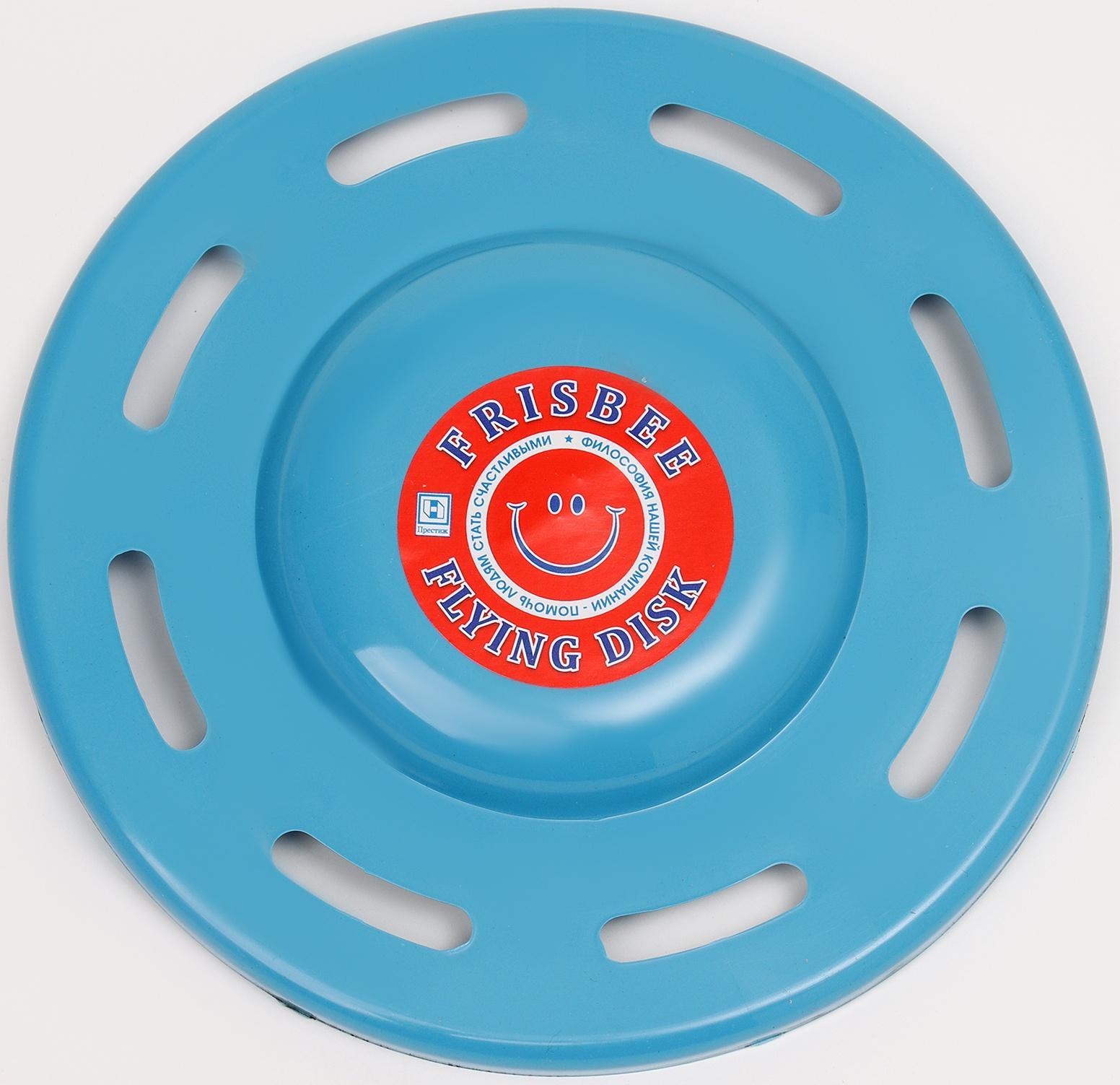 Летающая тарелка «Фигурная» синий, 20 см