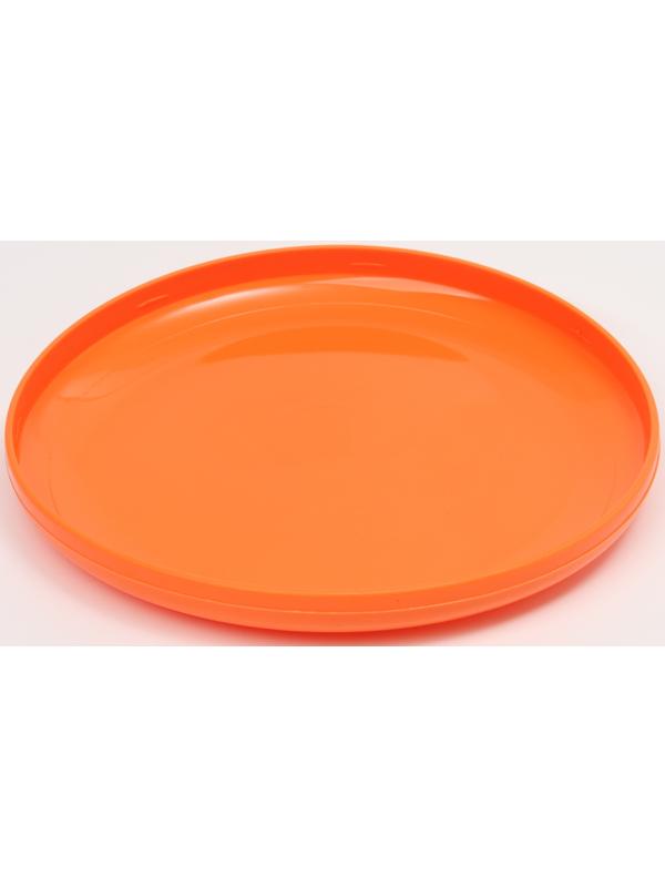 Летающая тарелка «Фрисби» оранжевый, 23 см