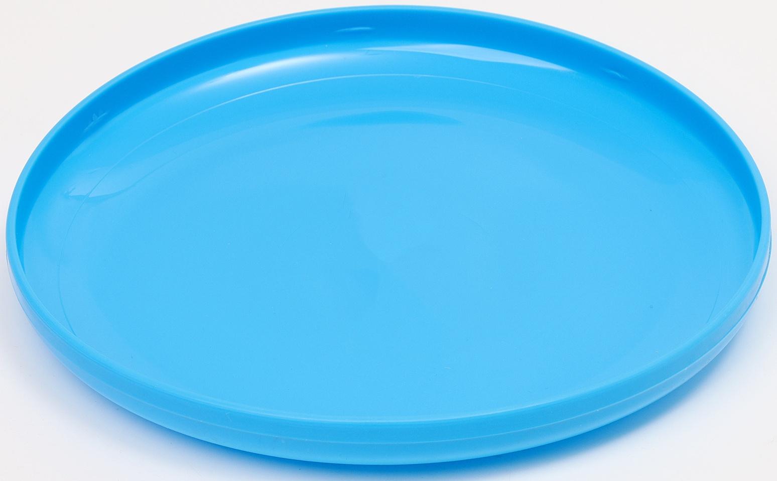 Летающая тарелка «Фрисби» голубой, 23 см