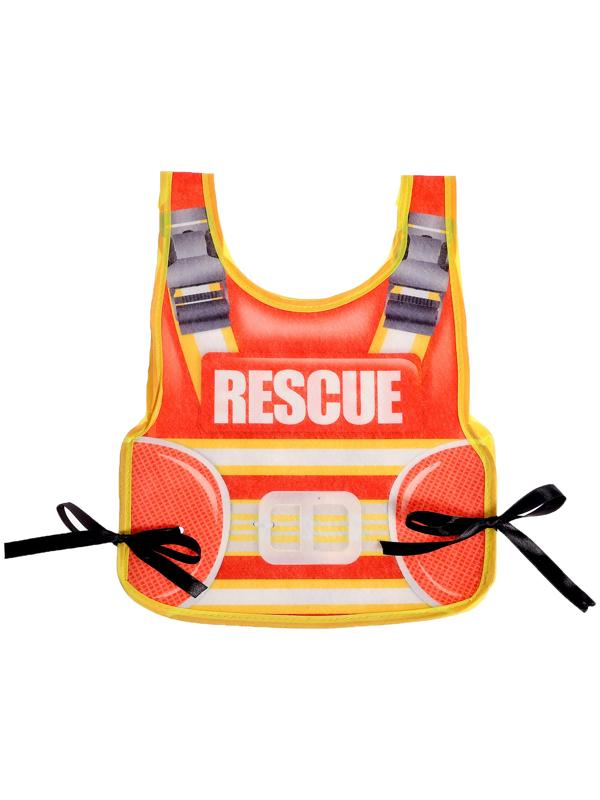 Набор пожарного «Укротитель огня», с текстильным жилетом, 8 предметов