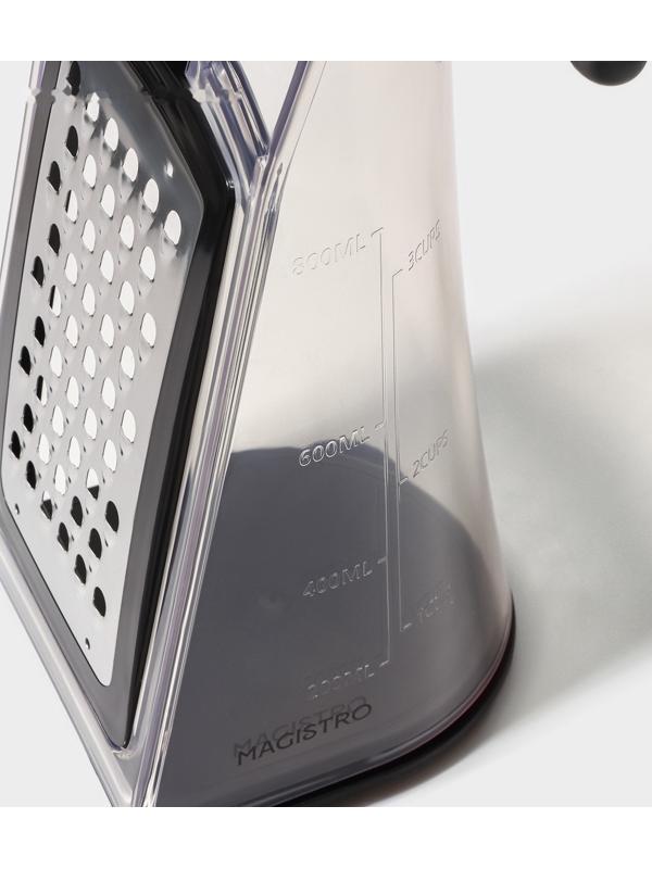 Терка кухонная Magistro Gretta, 3 лезвия в комплекте, противоскользящее основание
