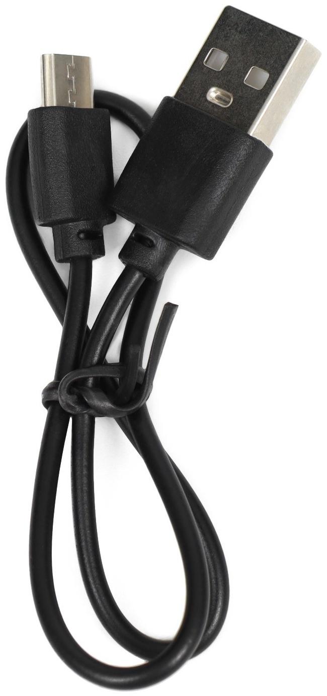 Ошейник с подсветкой, зарядка от USB, размер M, ОШ 37-46 см, 3 режима, черный