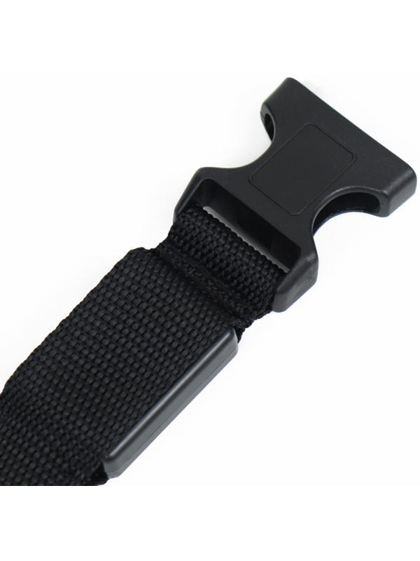 Ошейник с подсветкой, зарядка от USB, размер M, ОШ 37-46 см, 3 режима, черный