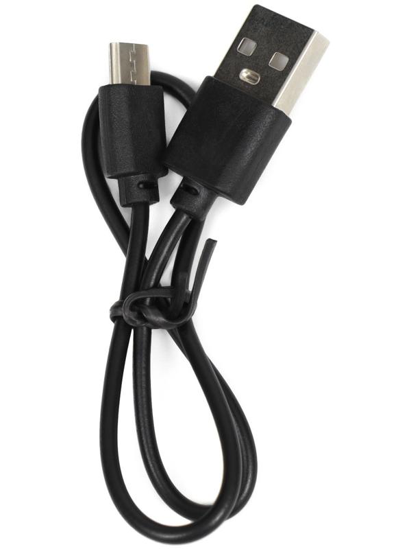 Ошейник с подсветкой, зарядка от USB, размер M, ОШ 37-46 см, 3 режима, черный