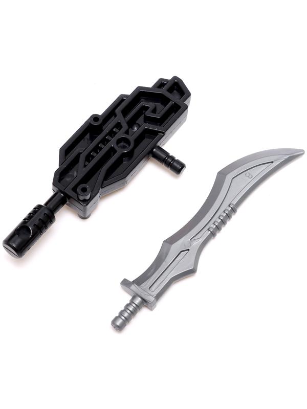 Робот «Автокран», трансформируется, собирается в 1 робота из 7 машин