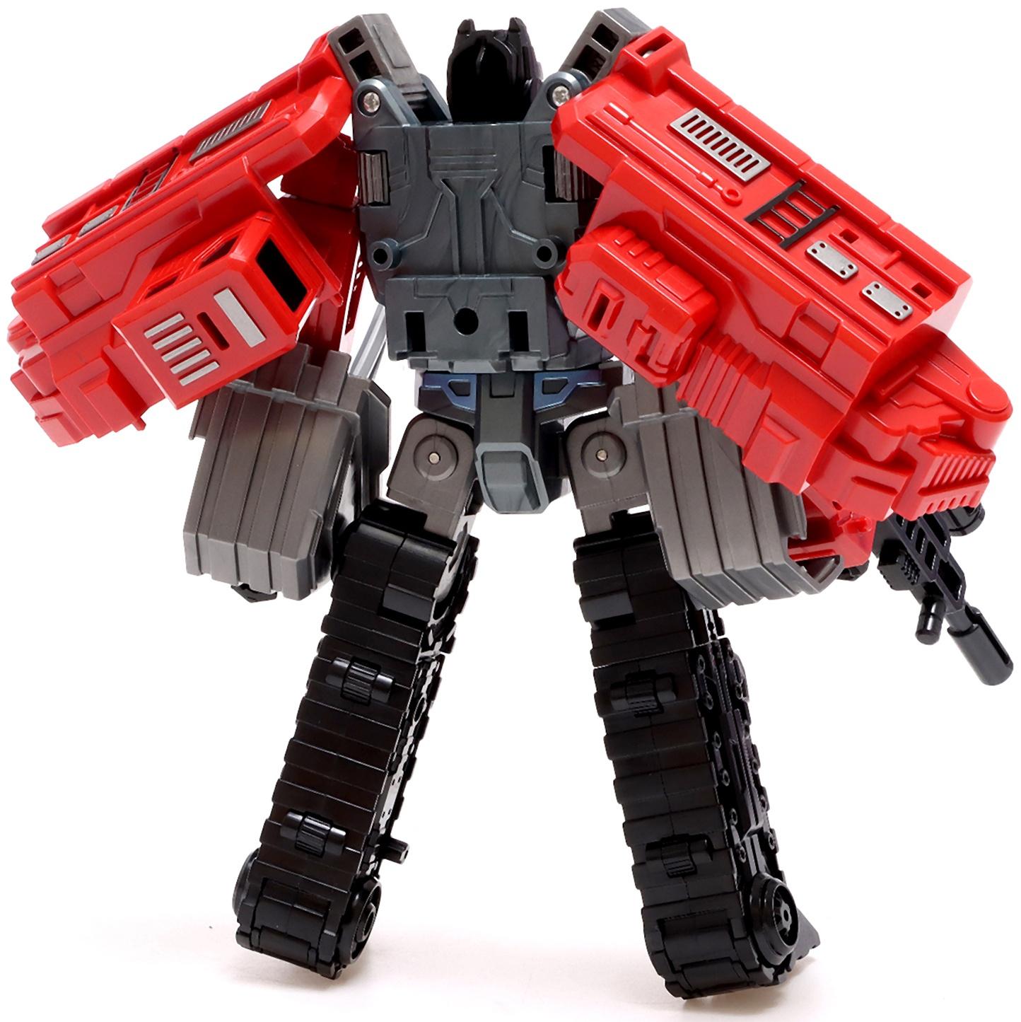 Робот «Экскаватор», трансформируется, собирается в 1 робота из 7 машин