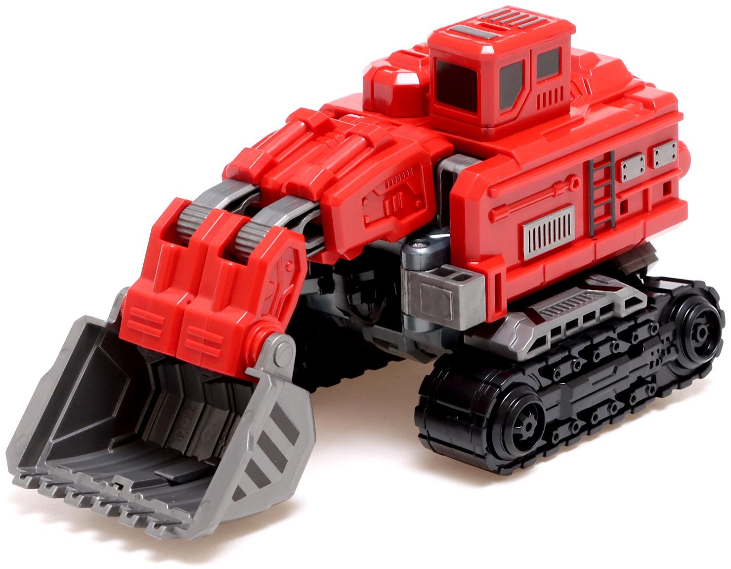 Робот «Экскаватор», трансформируется, собирается в 1 робота из 7 машин