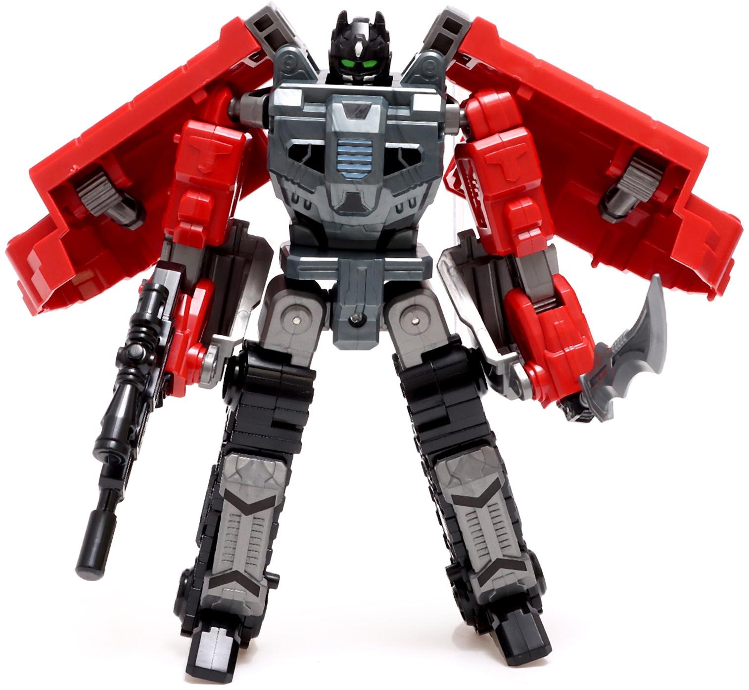 Робот «Экскаватор», трансформируется, собирается в 1 робота из 7 машин