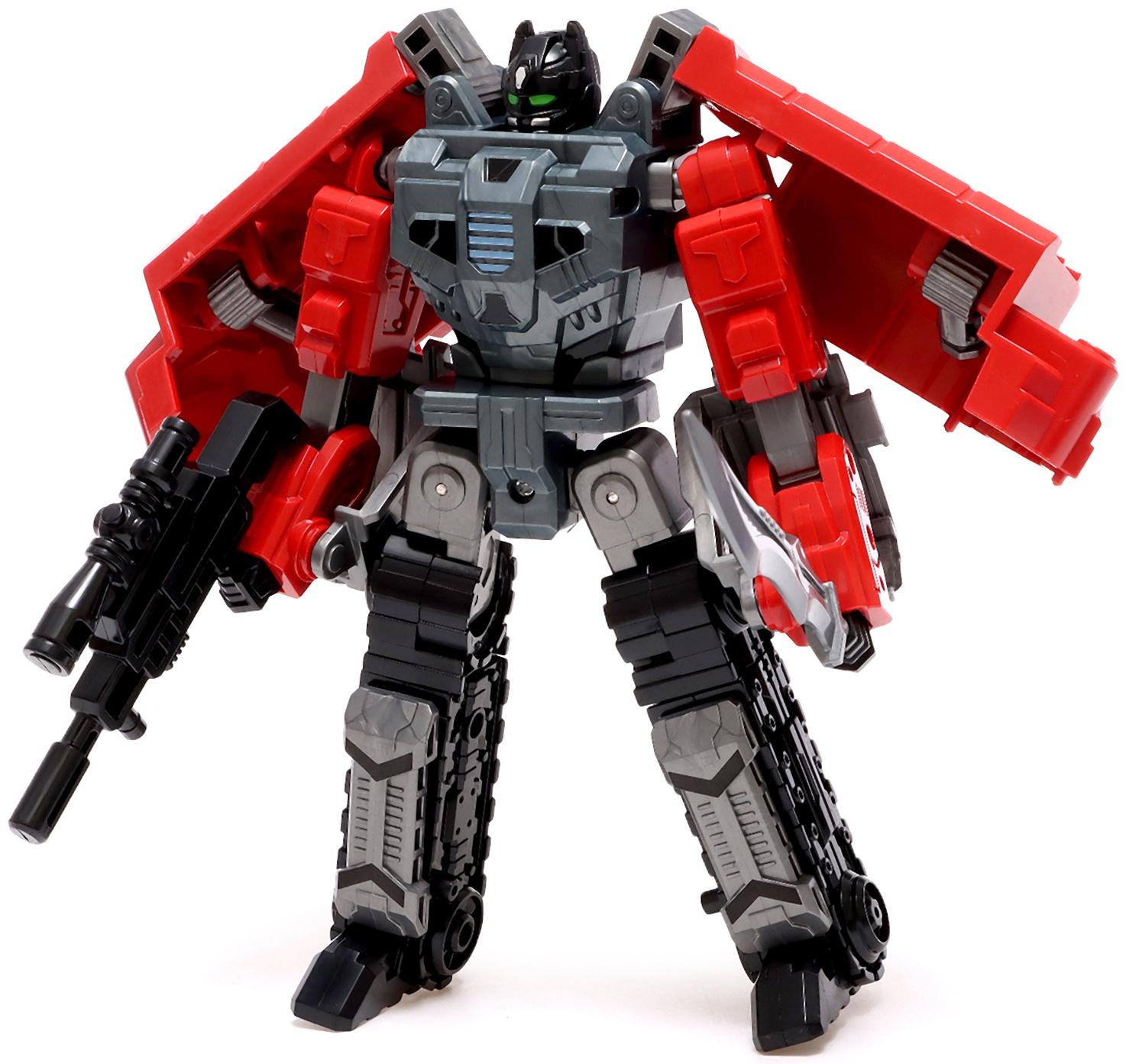 Робот «Экскаватор», трансформируется, собирается в 1 робота из 7 машин