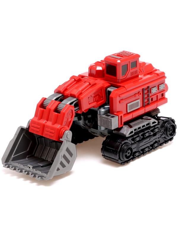 Робот «Экскаватор», трансформируется, собирается в 1 робота из 7 машин