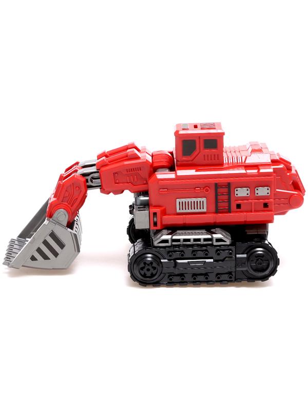 Робот «Экскаватор», трансформируется, собирается в 1 робота из 7 машин