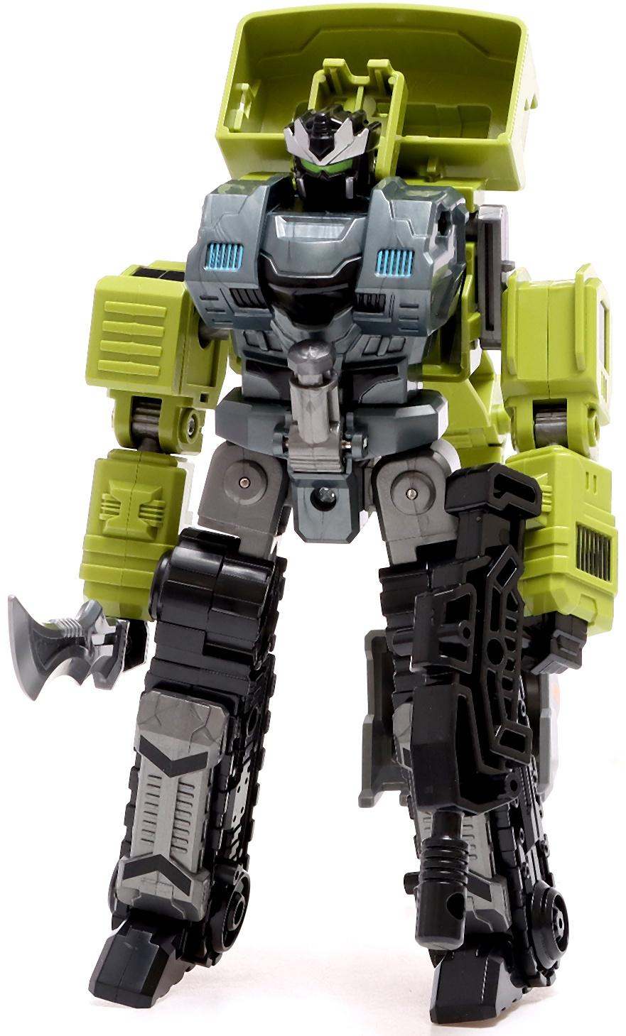 Робот «Экскаватор», трансформируется, собирается в 1 робота из 7 машин