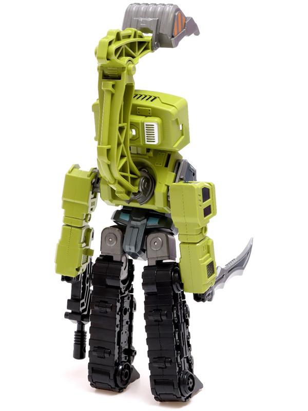 Робот «Экскаватор», трансформируется, собирается в 1 робота из 7 машин