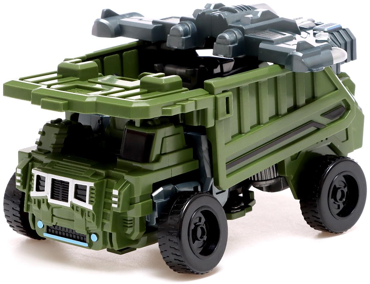 Робот «Самосвал», трансформируется, собирается в 1 робота из 7 машин