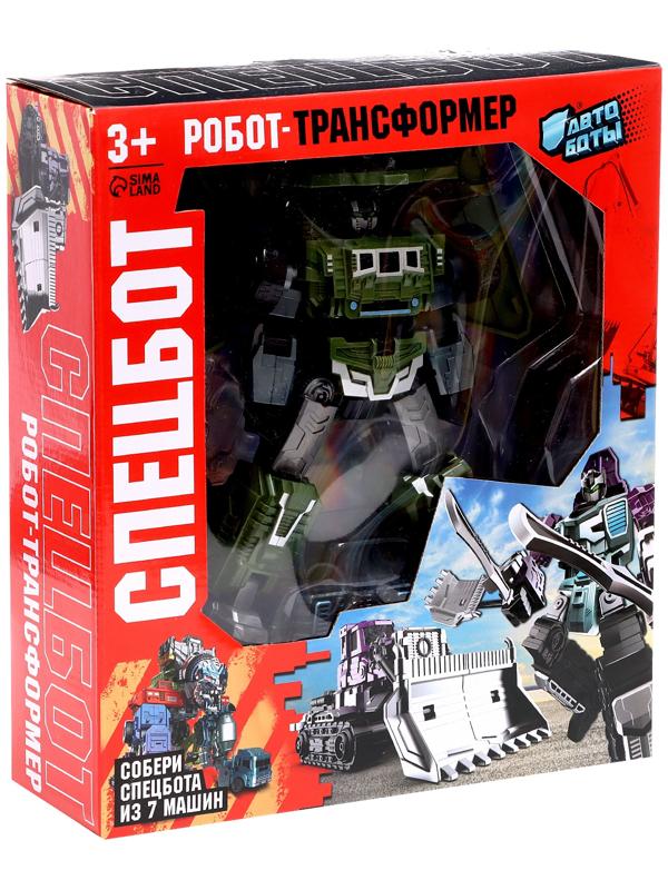 Робот «Самосвал», трансформируется, собирается в 1 робота из 7 машин