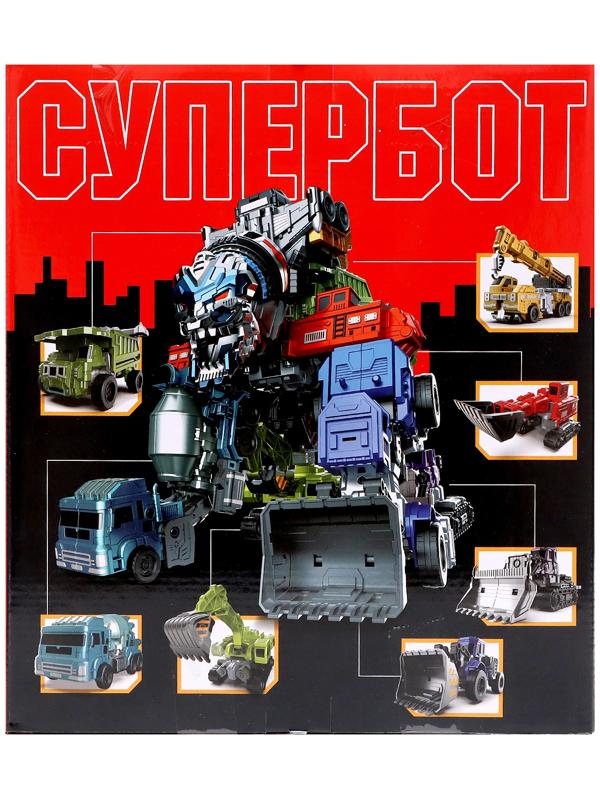 Робот «Самосвал», трансформируется, собирается в 1 робота из 7 машин