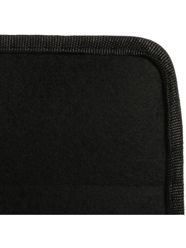 Органайзер кофр в багажник, 39 х 30 х 31 см, экокожа, черный-синий