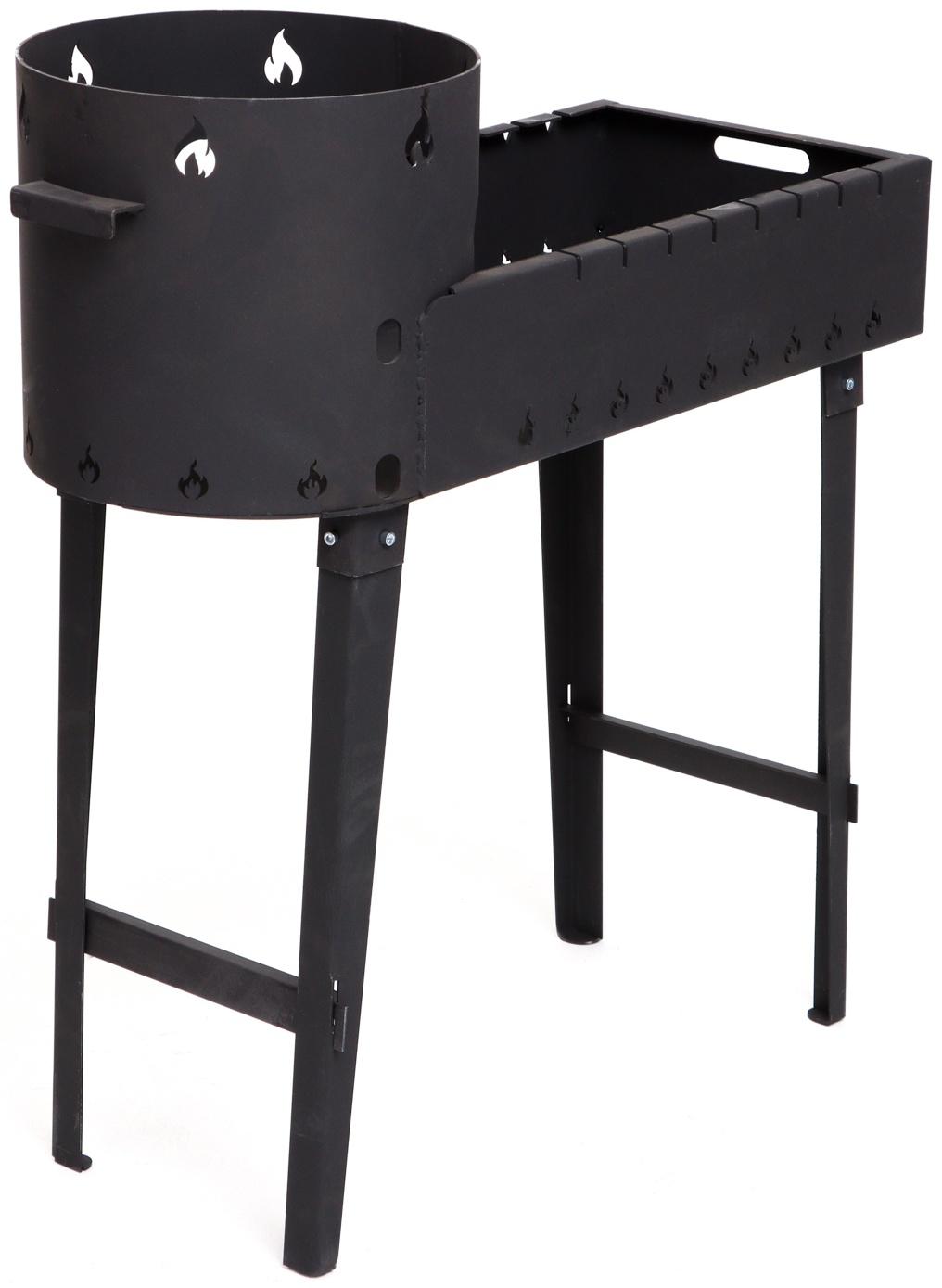 Мангал с очагом 