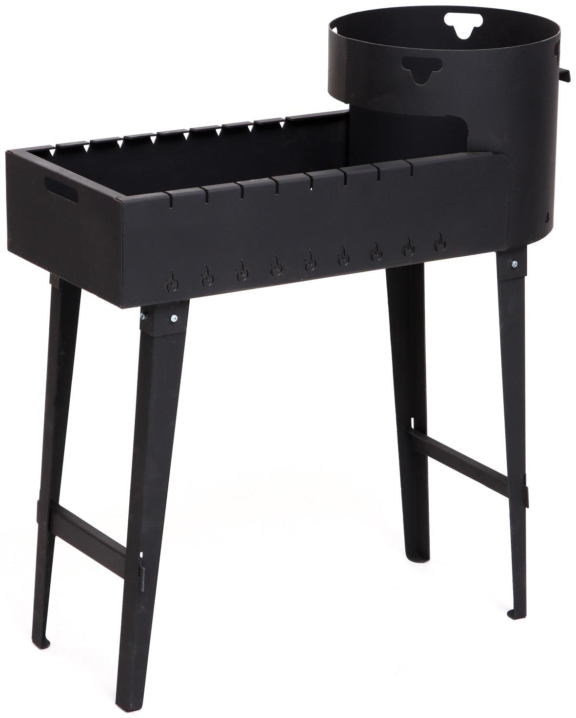 Мангал с очагом 