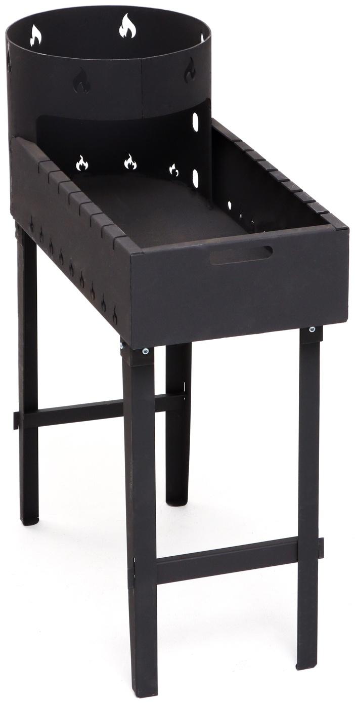 Мангал с очагом 