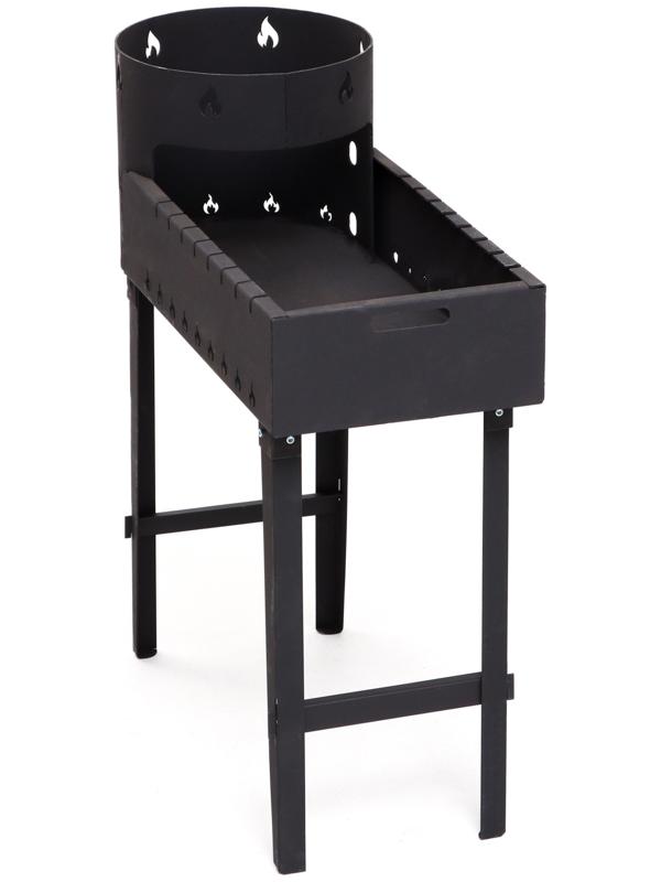 Мангал с очагом 