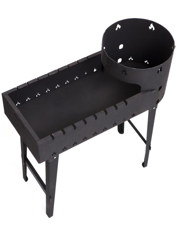 Мангал с очагом 